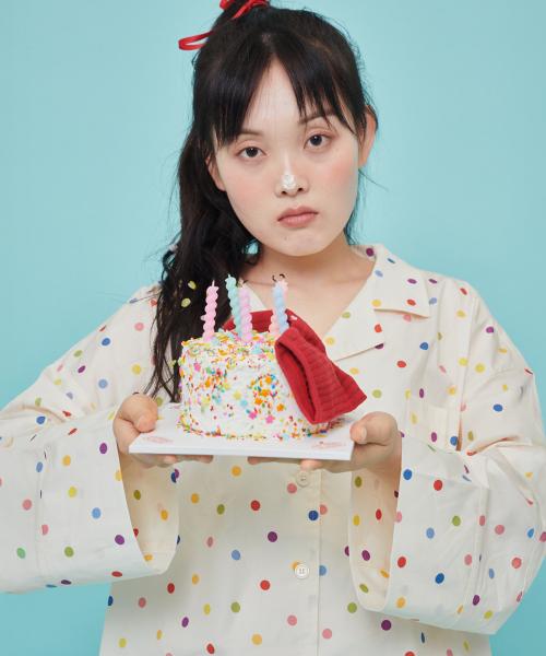(uni)도미토리 해피벌스데이 파자마