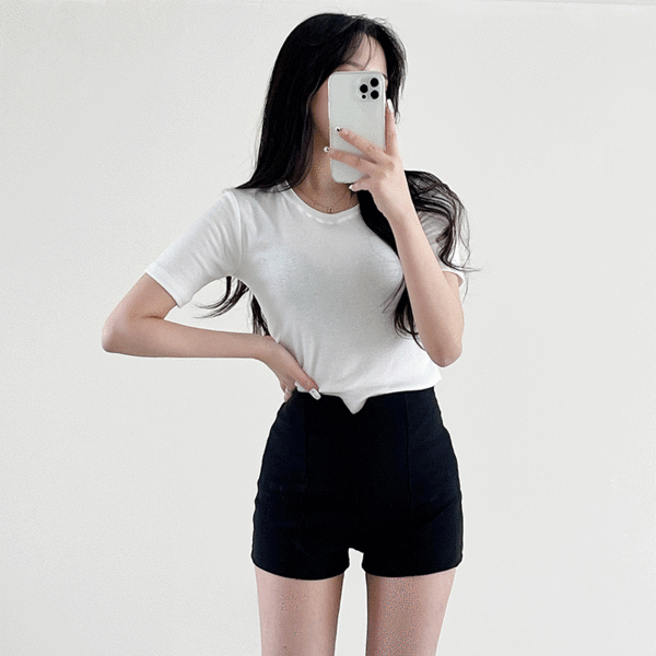 [1+1♥]3만장돌파! 쫀쫀 반팔티 (당일발송)