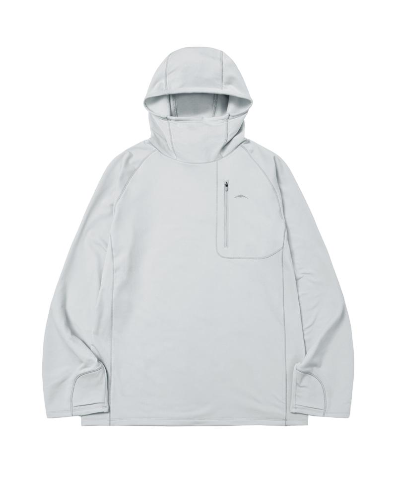 BRUSHED CONCEAL HOODIE (PALE GREY)