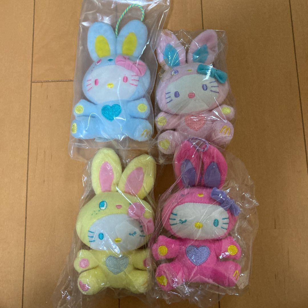 日*5様 ハローキティ　マスコットコレクション　バニー　プードル 日*5様 ハローキティ マスコットコレクション バニー プードル