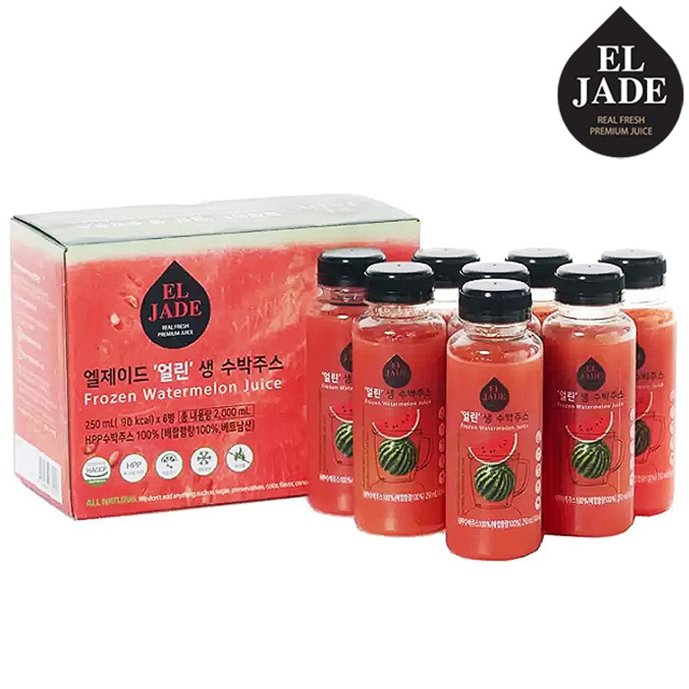 엘제이드 얼린 생수박주스 250ml x 8개입 [원산지:상세설명에 표시]