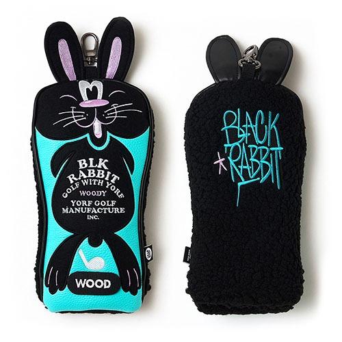 YORF BLK RABBIT HEAD COVER WOOD