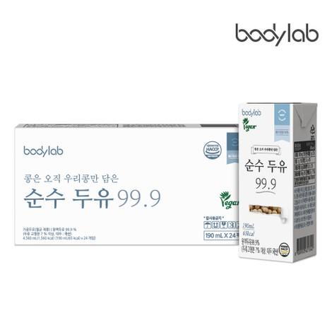 순수두유 99.9 190ml 24팩 x 1박스(총 24팩)