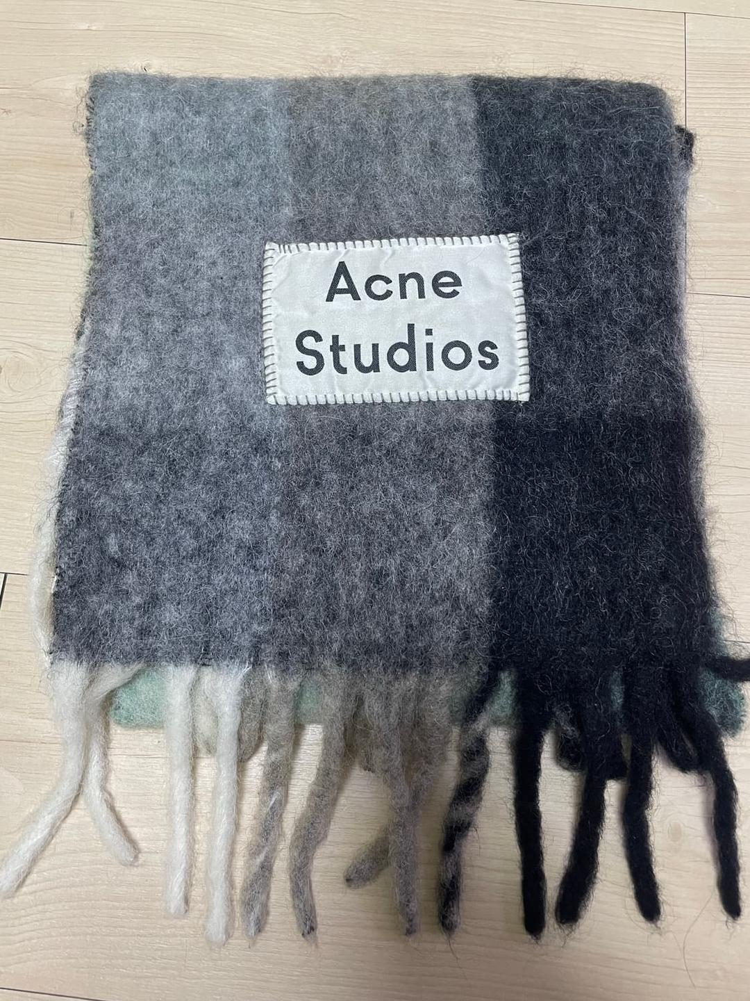 Acne Studios 체크 머플러 | 후루츠패밀리