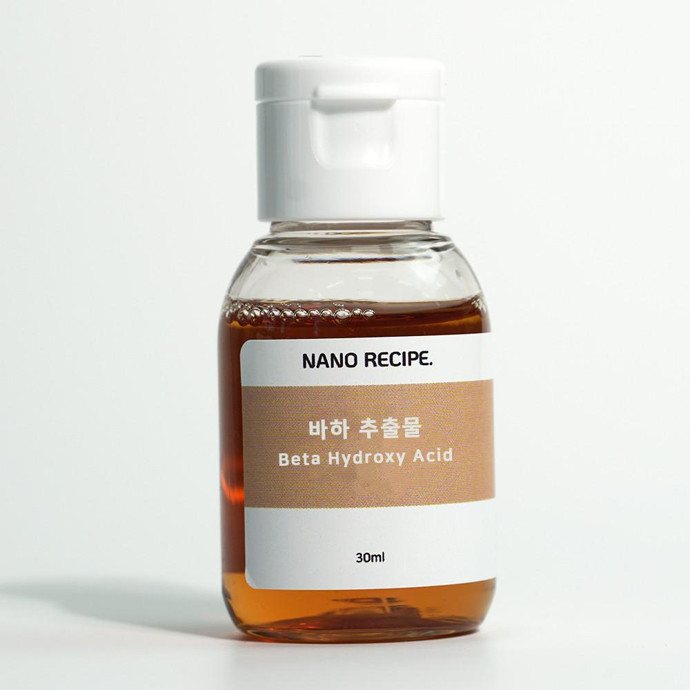 천연 바하 95% 원액 30ml BHA 클렌징폼 오일 워터 젤 필링 세안제 바테카 폼클렌저