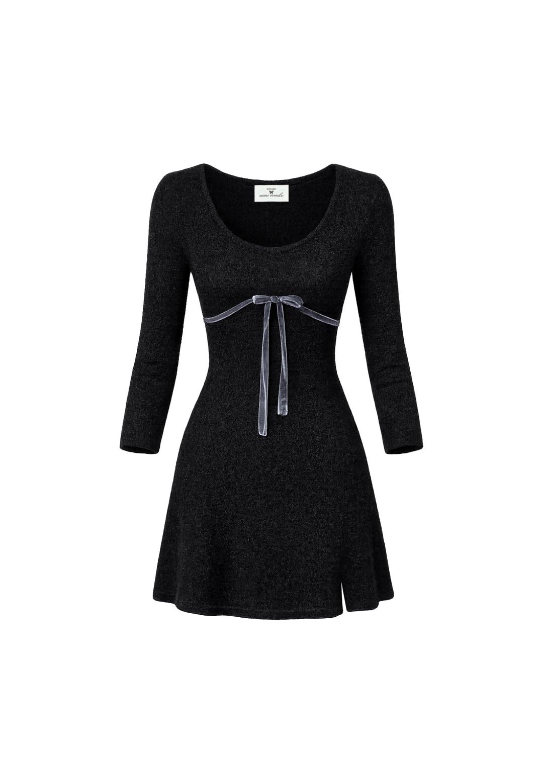 Bust line hairy dress