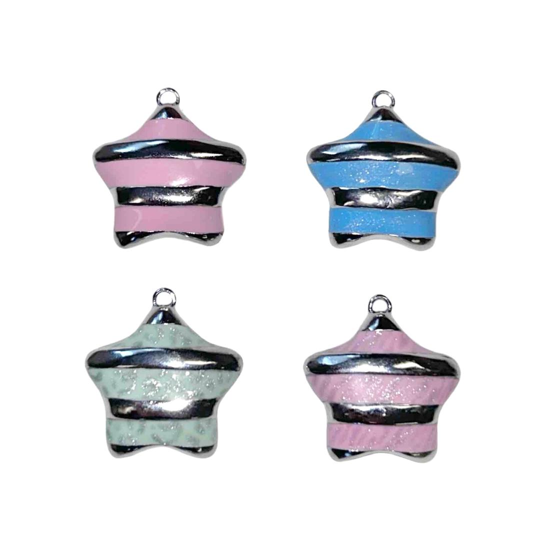10% Color Stripe Star