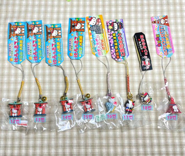 키티스트랩 모음전 핸드폰스트랩 자동차열쇠고리 핸드폰줄 키티키링