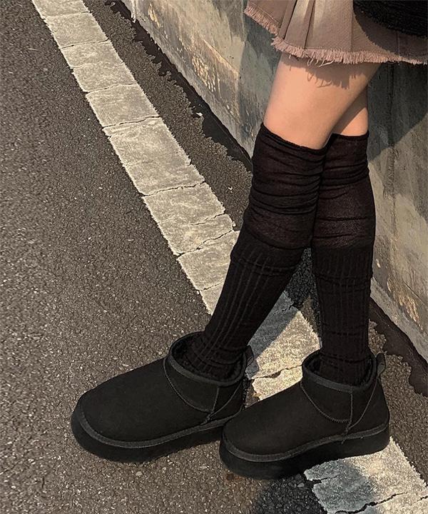 수조 플랫폼 어그 부츠