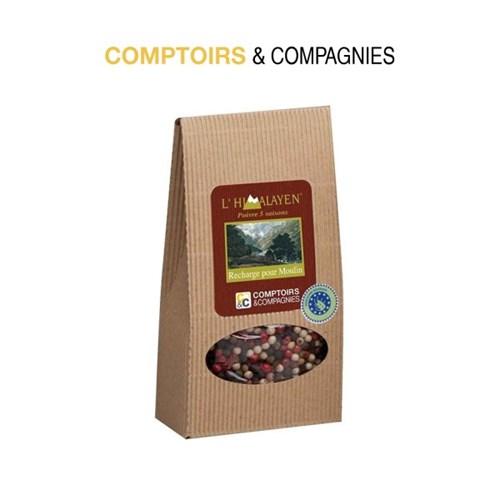 [콤투아] 유기농 5종 히말라야 통후추 리필팩 125g