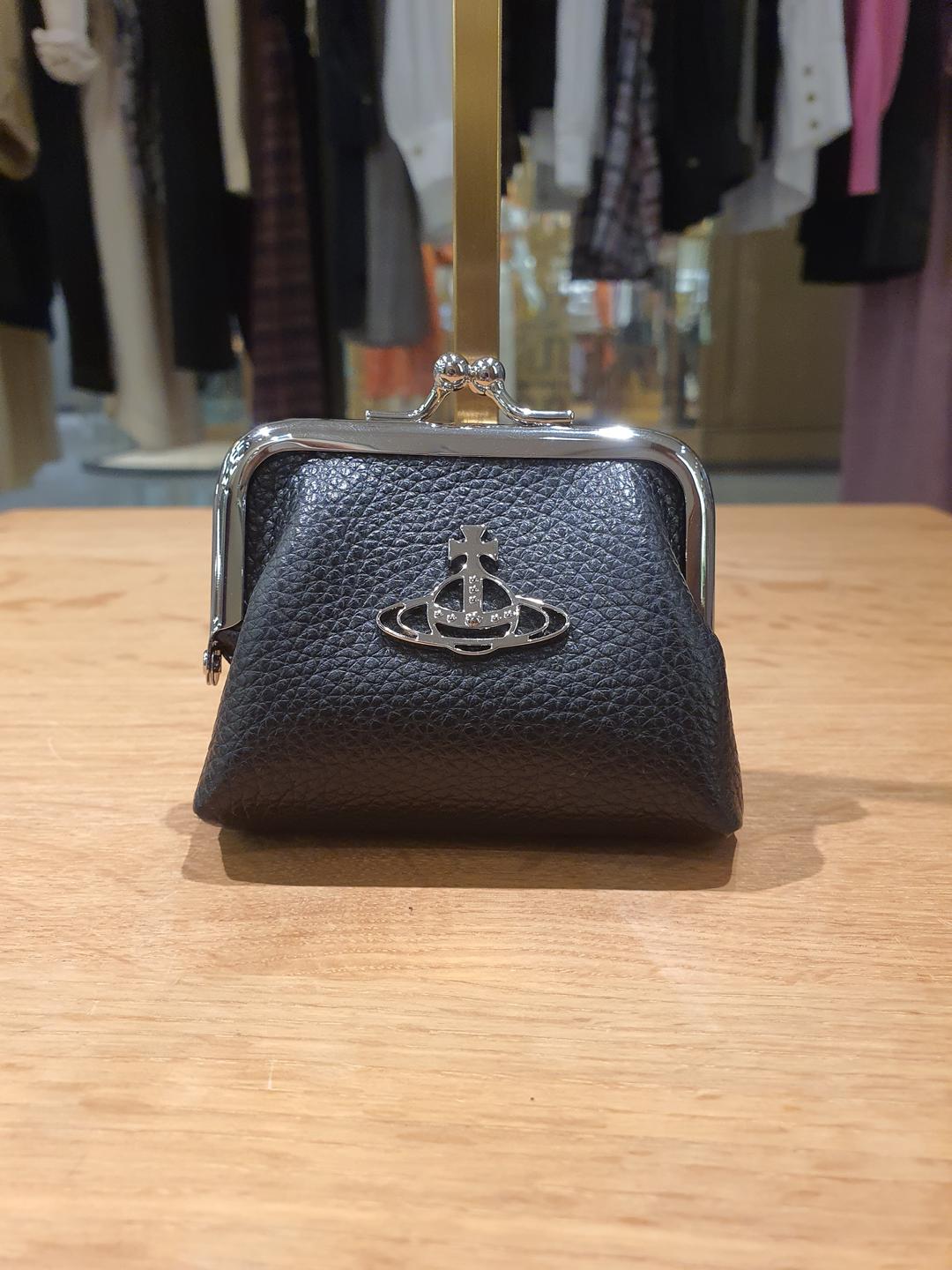 [비비안웨스트우드] (VLTCWA2033 99)  JORDAN MINI FRAME COIN PURSE 조르단 미니 프레임 동전지갑 블랙