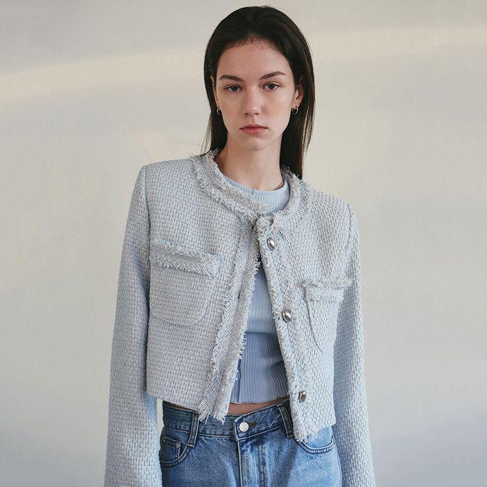 [29CM단독] CHARLOTTE CROP TWEED JACKET_3COLORS