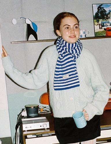 SORBET CABLE CARDIGAN / MINT