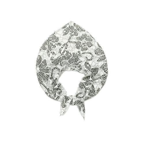 NETTING SCARF_LACE WHITE (2차리오더)