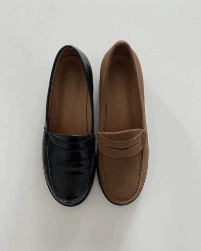 fomal suede loafer (2color)