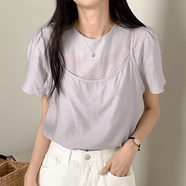 르누보 더블블라우스