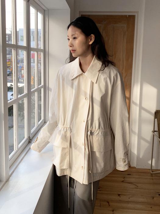 [단독] UTILITY FIELD JACKET_IVORY
