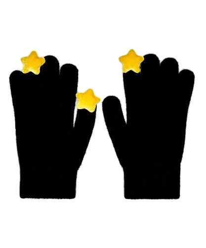 스타 울 장갑 [블랙]