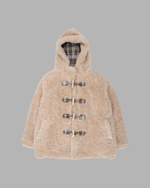 더뮤지엄비지터(THEMUSEUMVISITOR)  FUR JACKET (BEIGE) - 사이즈 & 후기 | 무신사