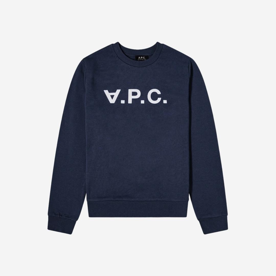 (W) A.P.C. VPC Viva Sweatshirt Dark Navy