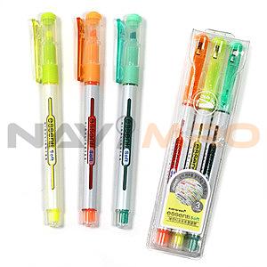 에센티 소프트 형광펜 3색