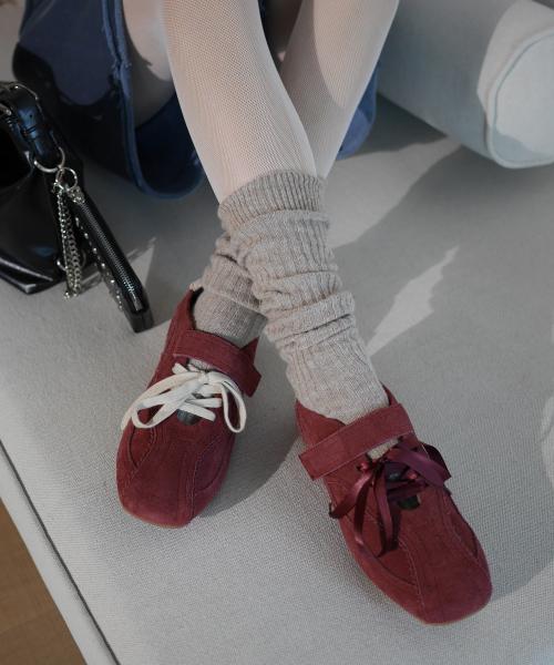 PINKING MARY JANE SNEAKERS /3 COLORS
