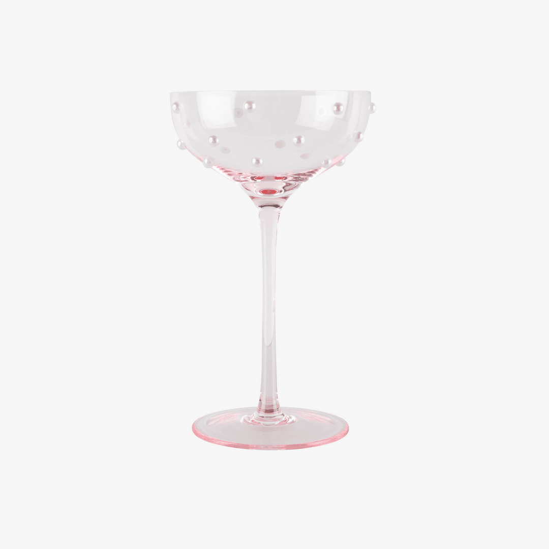 Pearl Glass Coupe Pink