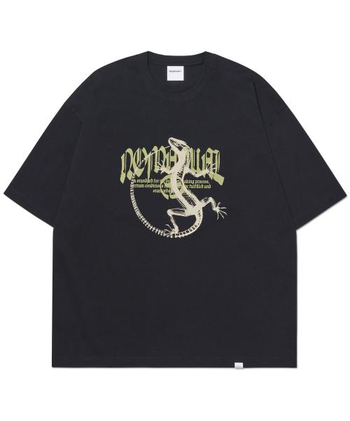 LIZARD T-SHIRT - BLACK