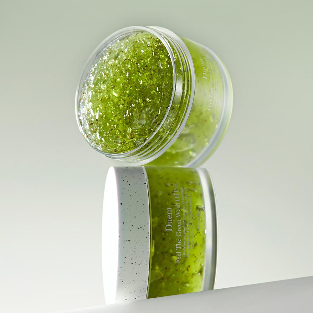 듀엠 필 더 그린 워시 오프 팩 100g+해면스폰지 증정