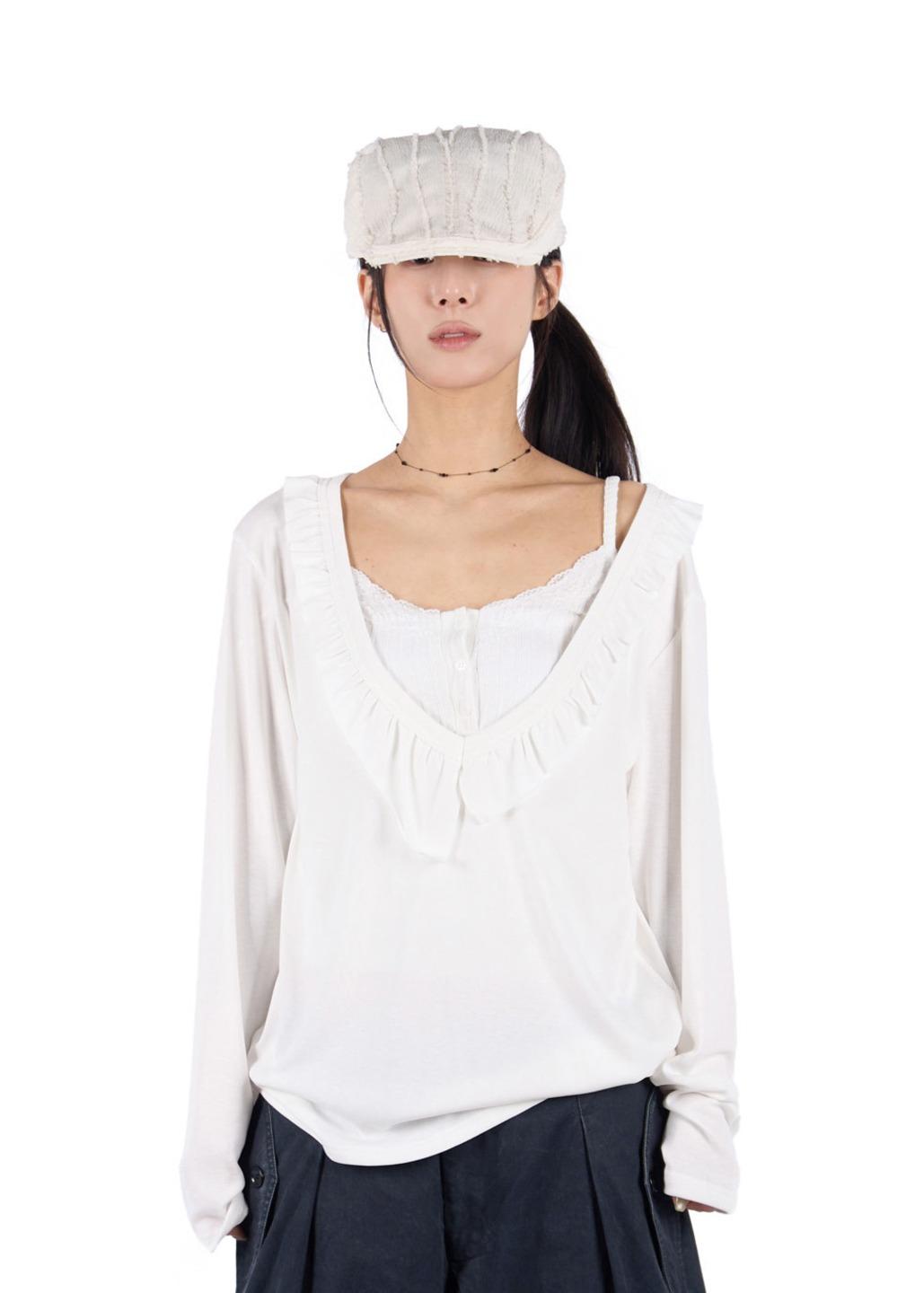 RONY FRILL LONG SLEEVE