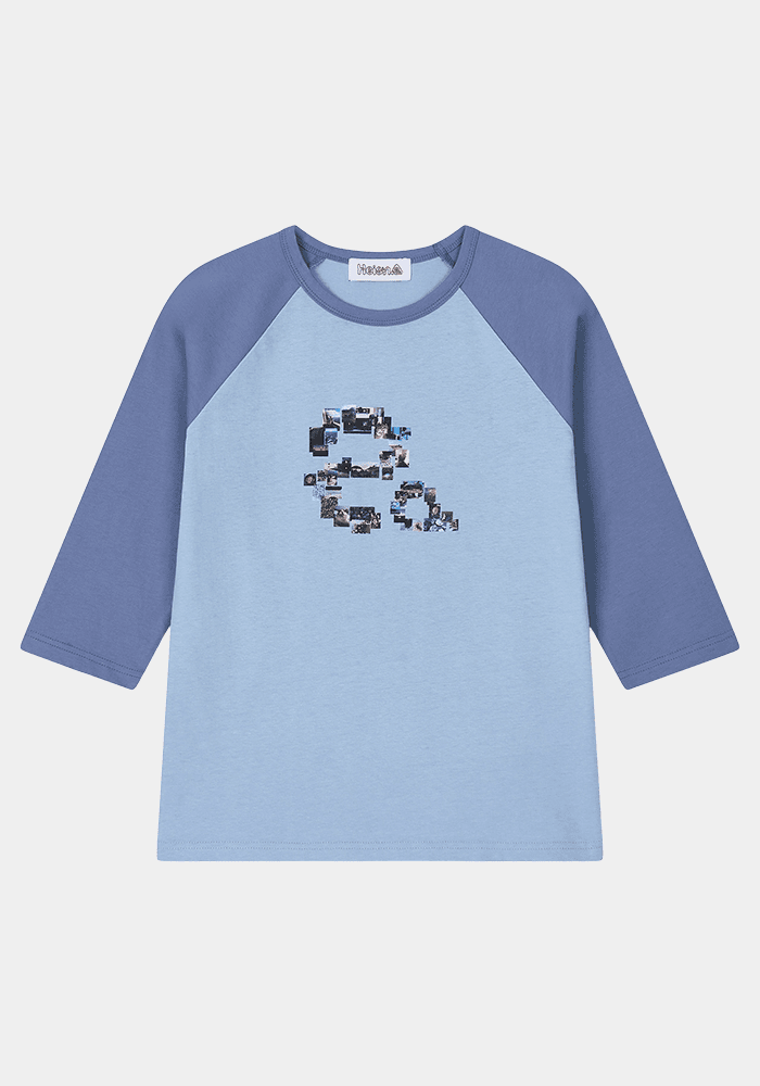 꼴라쥬 심볼 레글런 롱슬리브 티셔츠