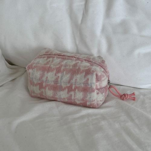 Argent square pouch - owen pink