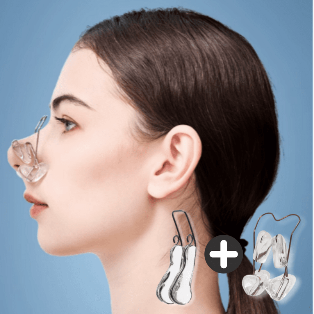 THE압구정언니 코끝 콧날 콧볼 콧대 모양 교정기, 투명, 2개 - 기타페이스소품 | 쿠팡