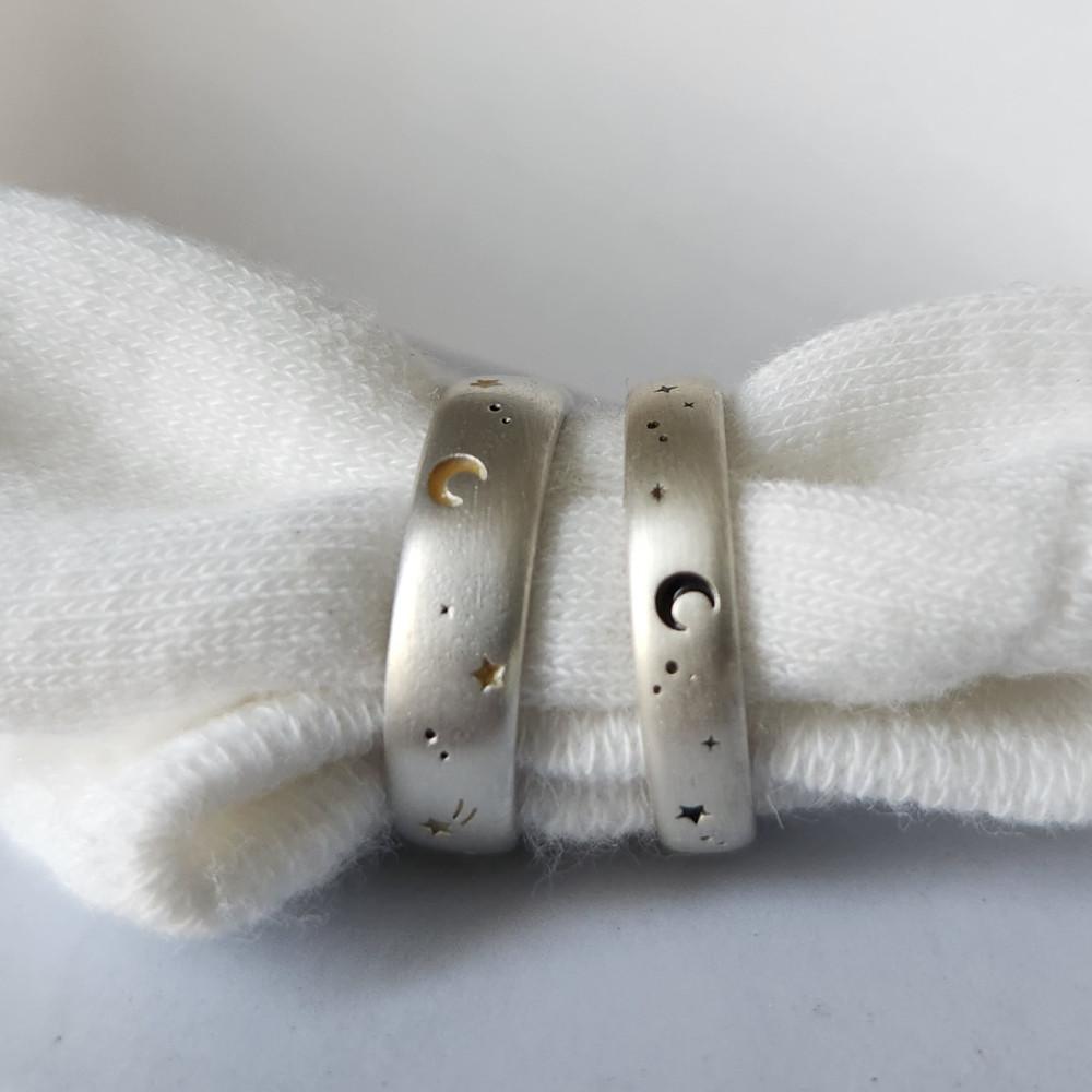 실버 밤하늘 반지