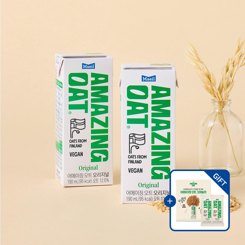어메이징 오트 오리지널 190ml 24팩 [어메이징 오트 그래놀라 2입 증정]