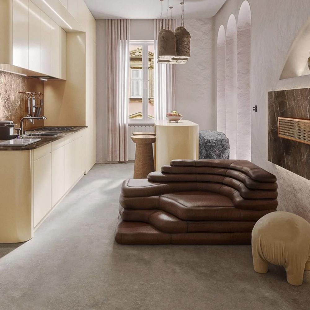 이탈리아 바이소 Byso 사라고사 모듈 소파 필리페 말루앙 쇼파 호텔 라운지 인테리어