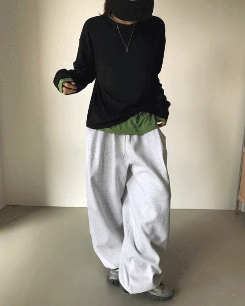 [unisex] 소프트 레이어드 티셔츠