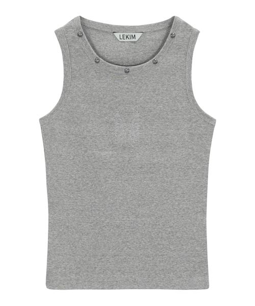 LWE 스터드 나시 그레이 (UNISEX)