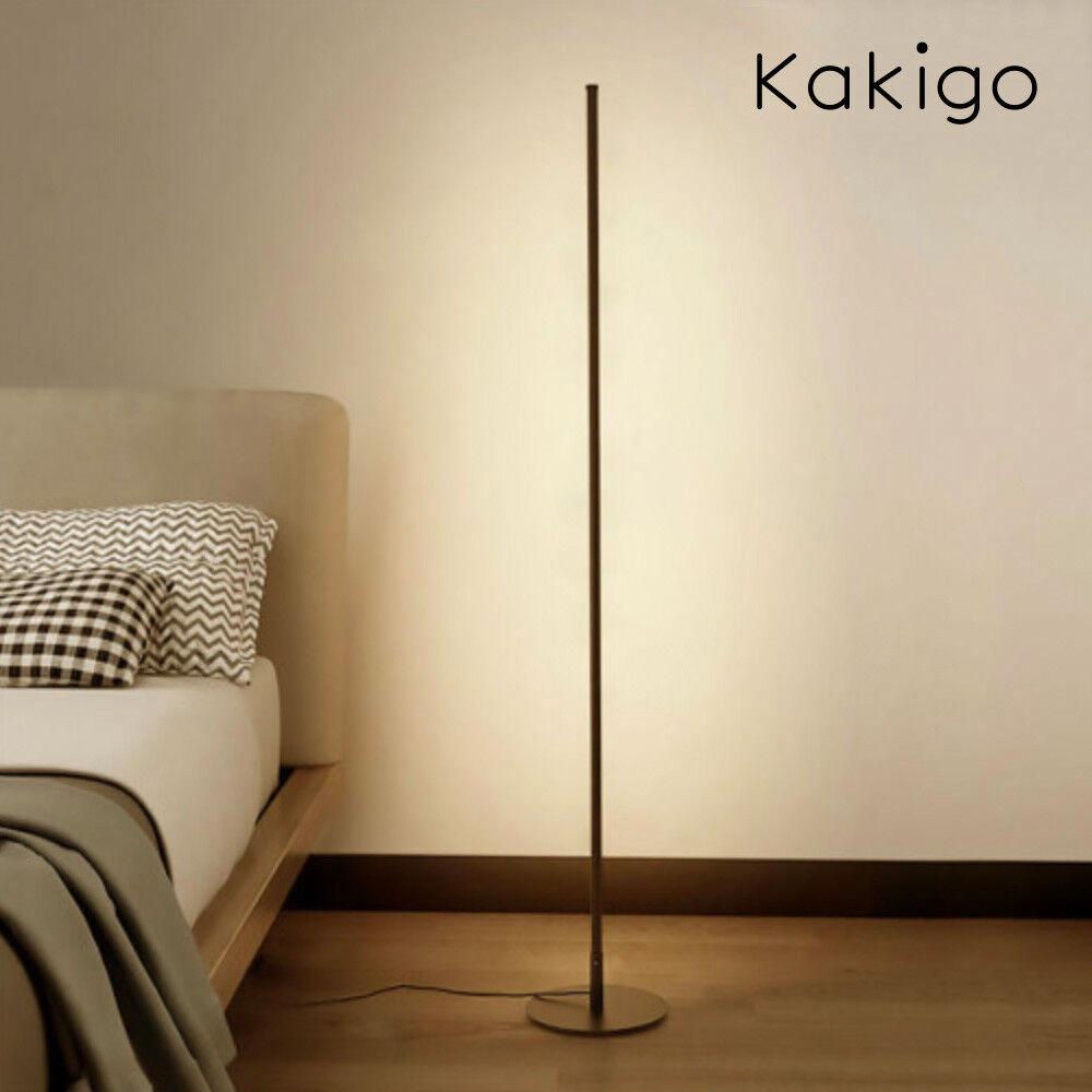 카키고 북유럽 LED 플로어 스탠드 거실 침실 장스탠드 무드등