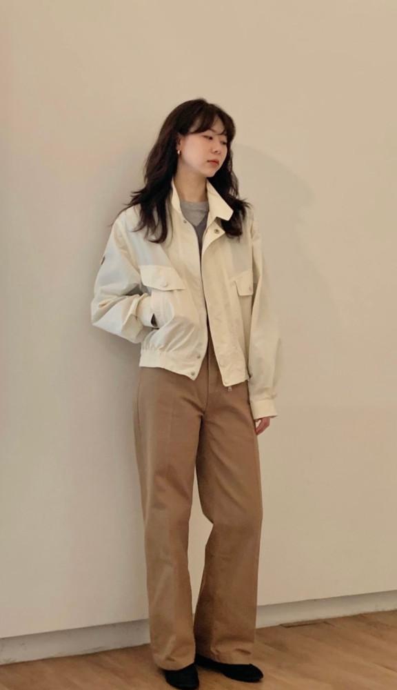 HAUS 하우스 타드 나일론 블루종 tard nylon blouson