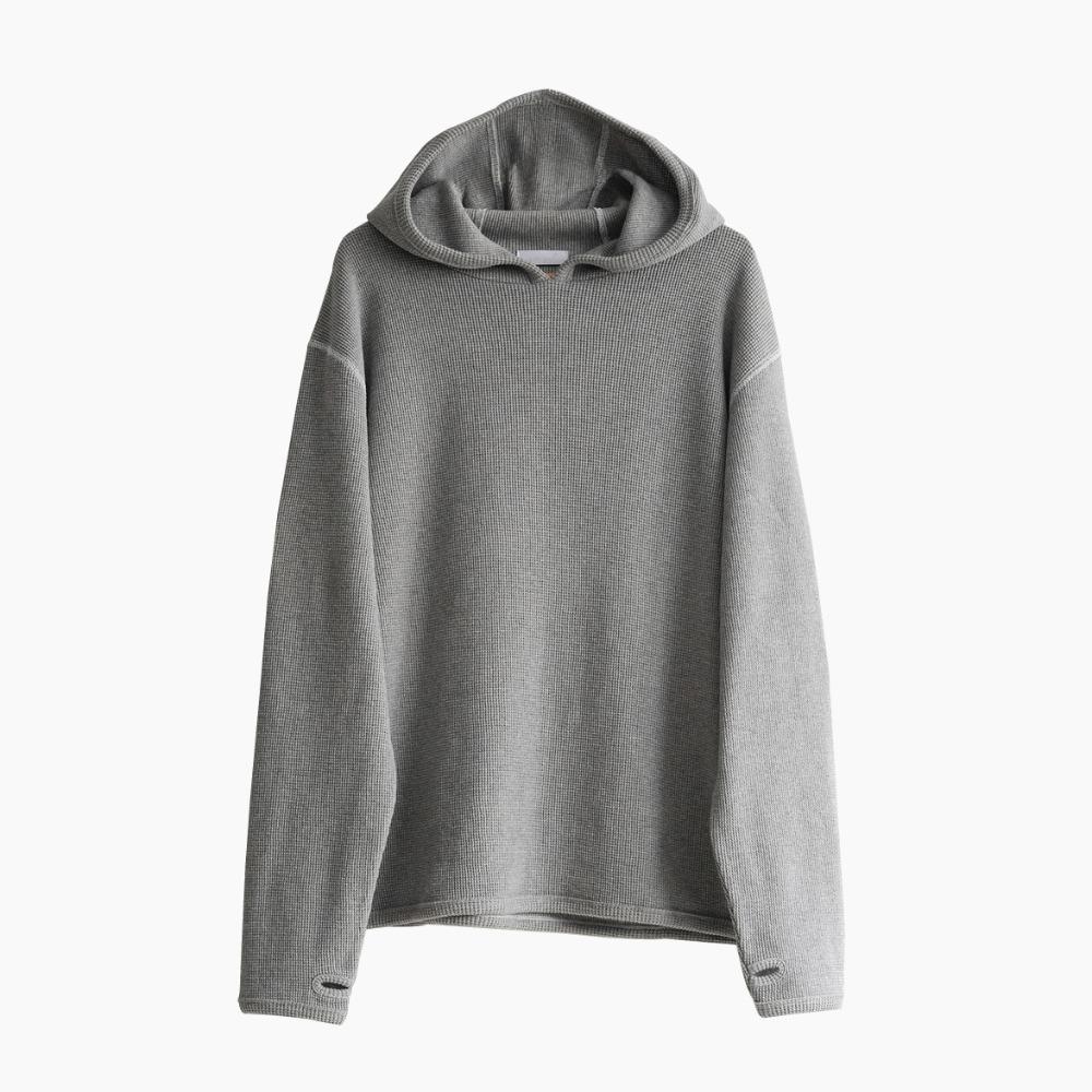 seasalt Waffle Rib Hoodie "Melange\"