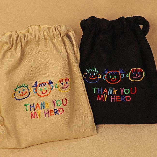 땡큐마이히어로 소아암 후원 파우치