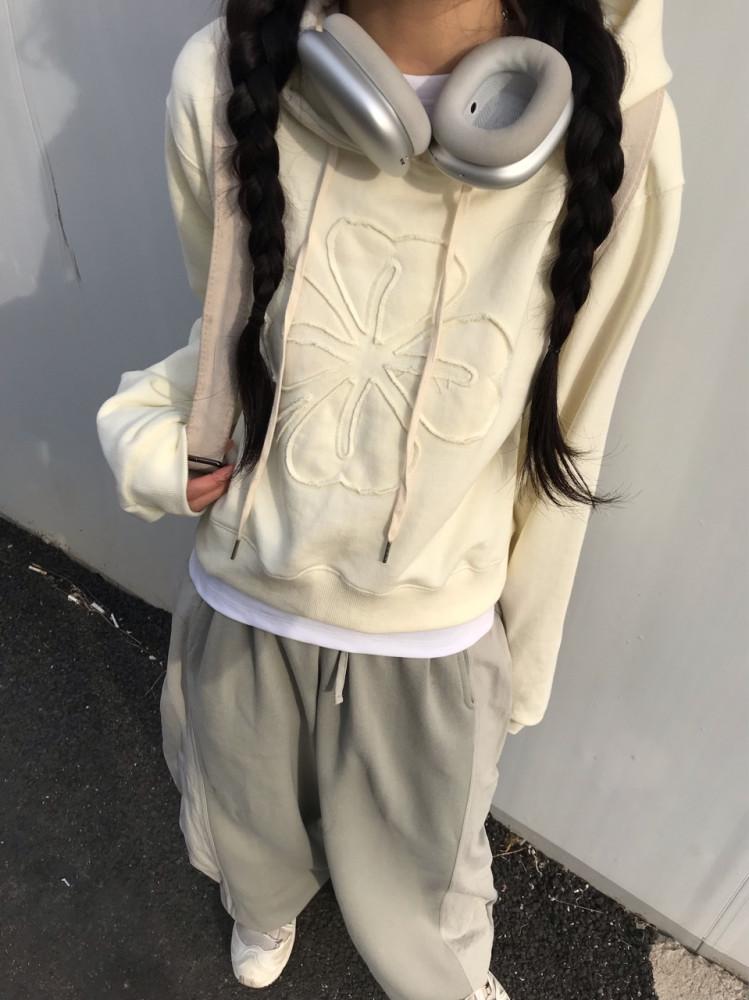 [히피디피] lucky hood tee (3color)