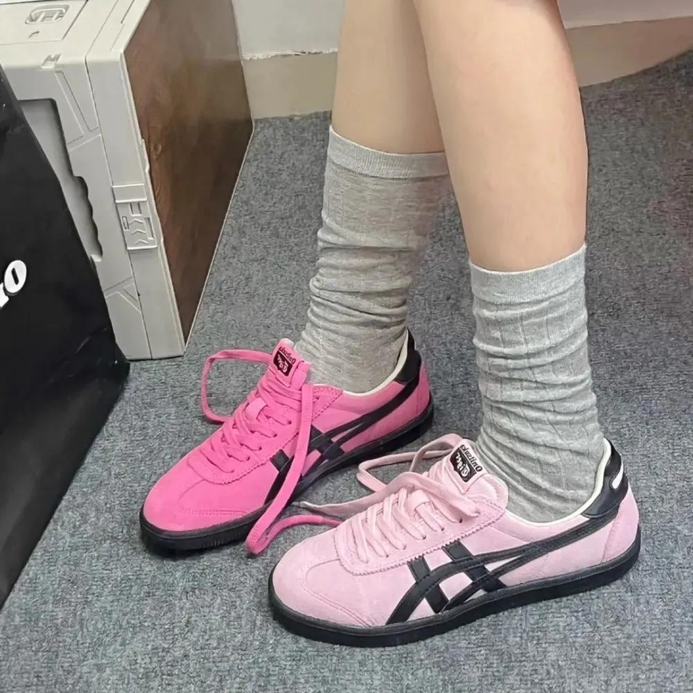 오니츠카타이거 토쿠텐 스니커즈 연핑크 1183A907-701 핫핑크 1183A907-702