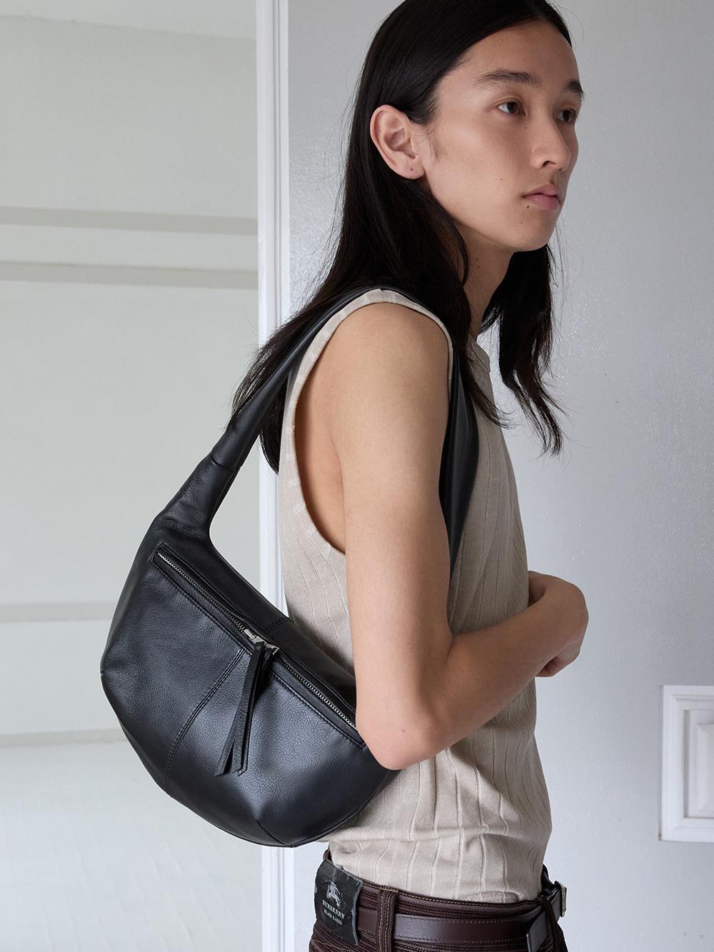 [ANDROS] Moss Shoulder Bag (Black)