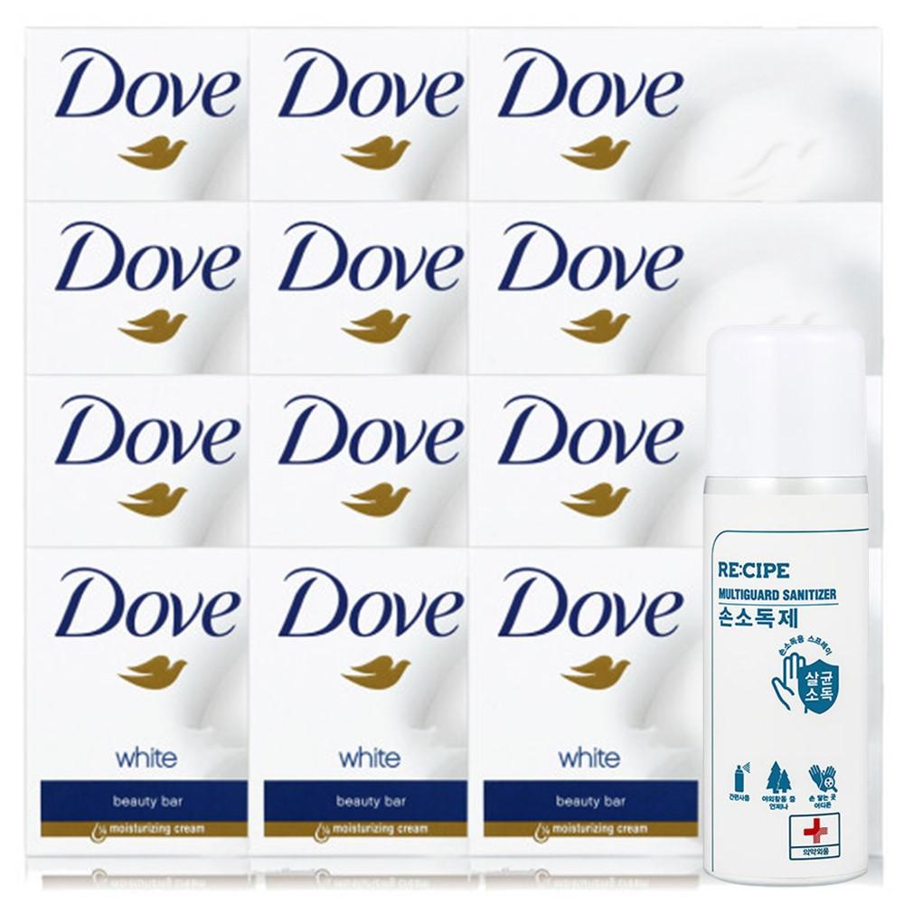 도브비누 화이트 뷰티바 100gX12개 세안 세수비누+손세정제