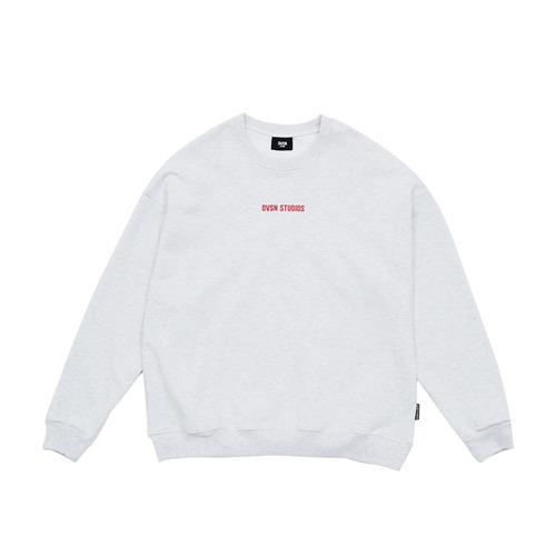 LOOSE FIT SWEAT SHIRT _ ASH GRAY