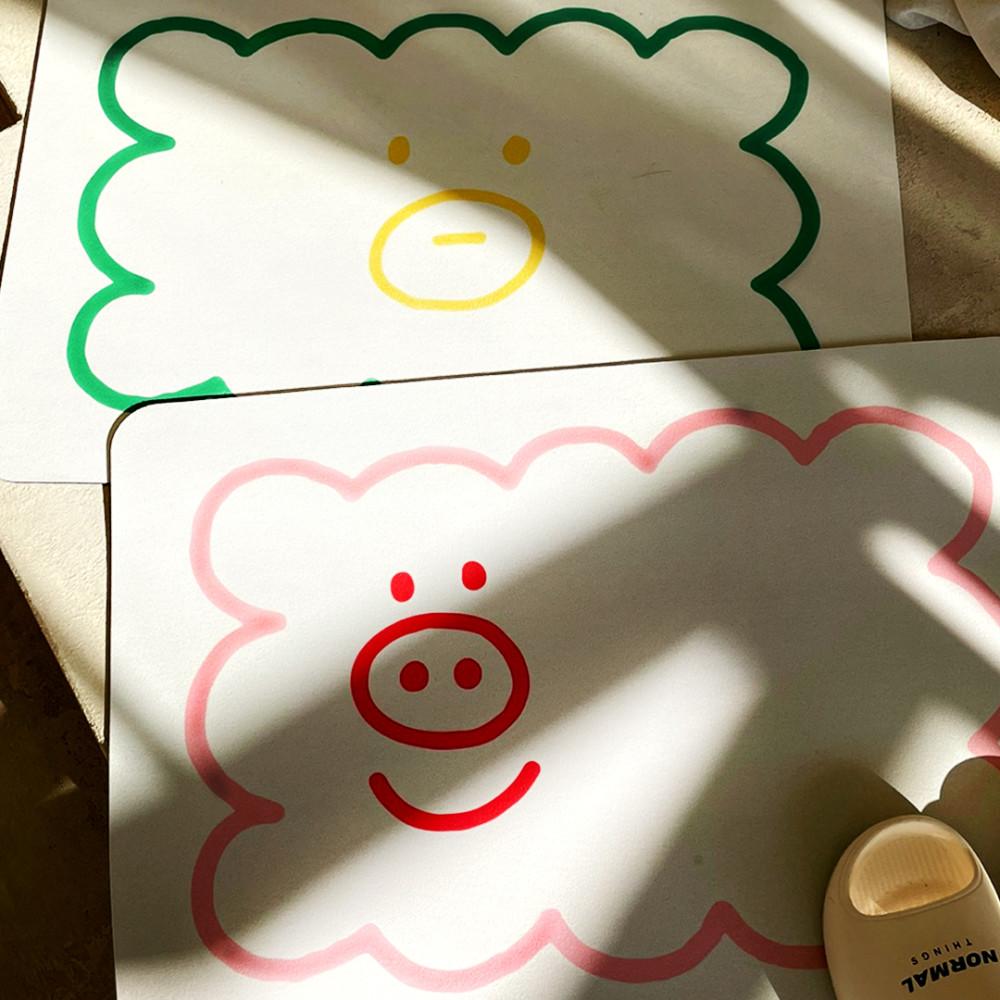 욕실 빨아쓰는 규조토 발매트 3세대