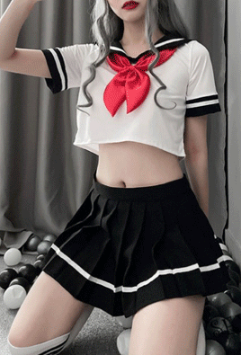 새침한 여고생