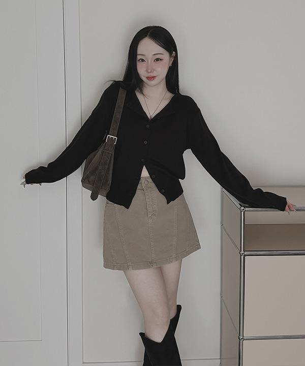 #14244 데일리 베이직 버튼 소프트 내추럴 가디건 : 5color